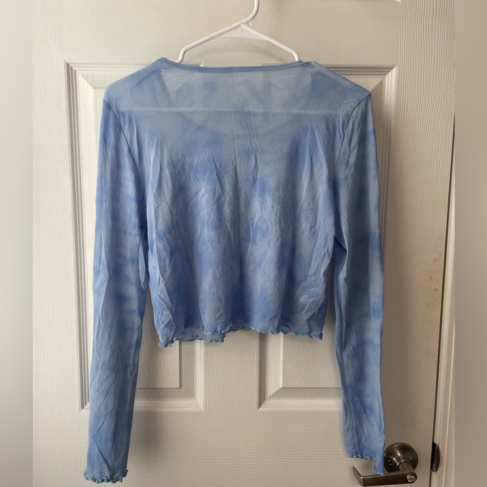 ASOS mesh long sleeve top!